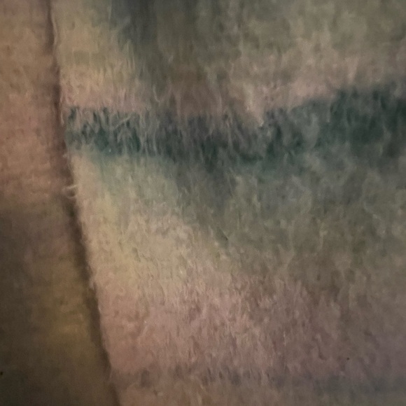 Cotton On Soft Blue and Green Scarf - Picture 4 of 4